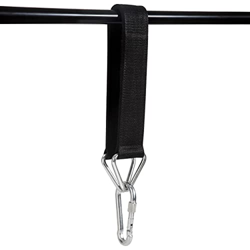 Boxsack Halterung Robuster Taschen-Aufhänger Schwarz Hanging Strap Befestigung Nylonband mit Karabinerhaken für Boxsäcke Boxsack Halterung Robuster Taschen-Aufhänger Schwarz Hanging Strap Befestigung Nylonband mit Karabinerhaken für Boxsäcke von Heveer
