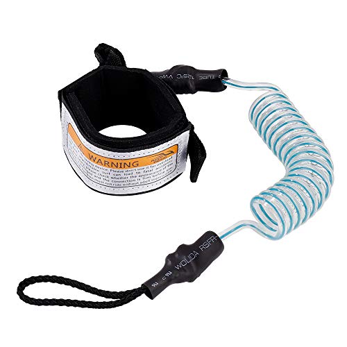 Surfboard Leash Surfen Leine 5 mm 5 ft mit Fußschlaufe Klettverschluss für Stand up Paddle Board Shortboard Bodyboards Surfbrett Surfboard Leash Surfen Leine 5 mm 5 ft mit Fußschlaufe Klettverschluss für Stand up Paddle Board Shortboard Bodyboards Surfbrett von Heveer