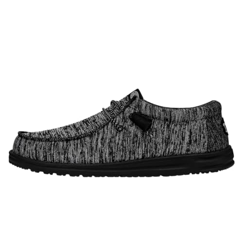 HEYDUDE - Wally Sport Knit Herren - Slip on Schuhe - Mokassin Stil, Black/Black, 39 EU HEYDUDE - Wally Sport Knit Herren - Slip on Schuhe - Mokassin Stil, Black/Black, 39 EU von Hey Dude