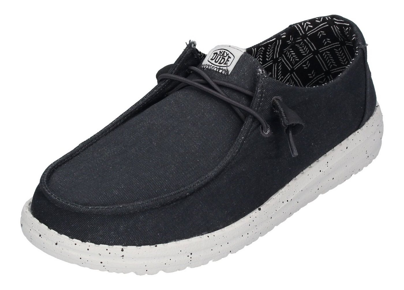 Hey Dude WENDY CANVAS Sneaker Black von Hey Dude