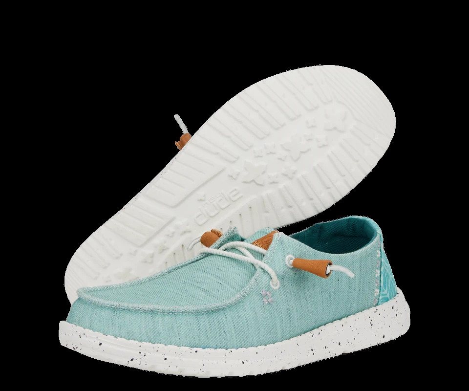 Hey Dude Wendy Heather Slub Tropical Sneaker Hey Dude Wendy Heather Slub Tropical Sneaker von Hey Dude