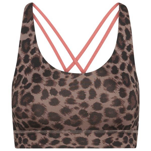 Hey Honey - Women's Criss-Cross Bra Leo - Sport-BH Gr L braun Hey Honey - Women's Criss-Cross Bra Leo - Sport-BH Gr L braun von Hey Honey