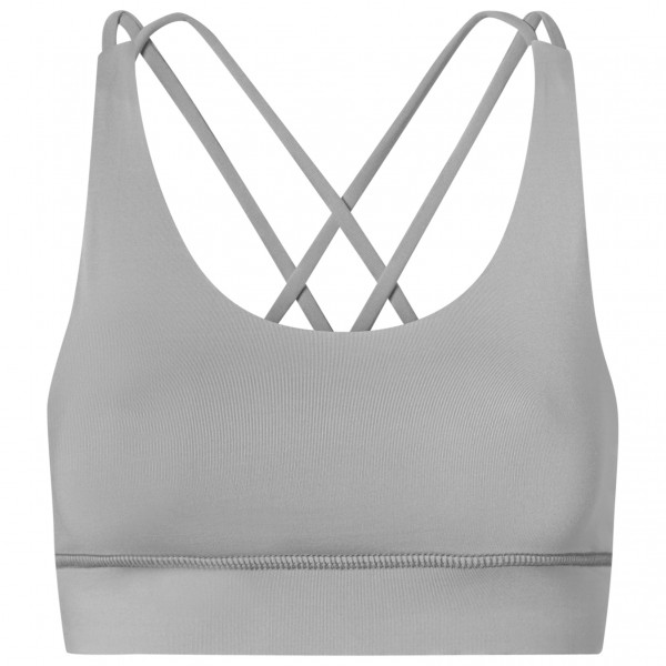 Hey Honey - Women's Criss-Cross Bra - Sport-BH Gr M grau von Hey Honey