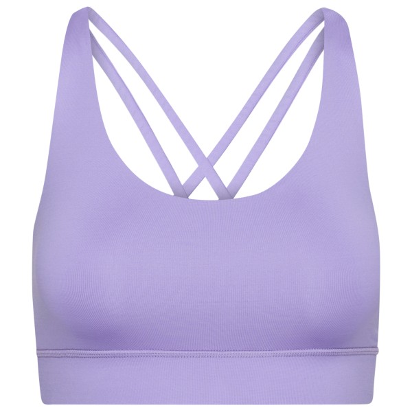 Hey Honey - Women's Criss-Cross Bra - Sport-BH Gr M lila von Hey Honey