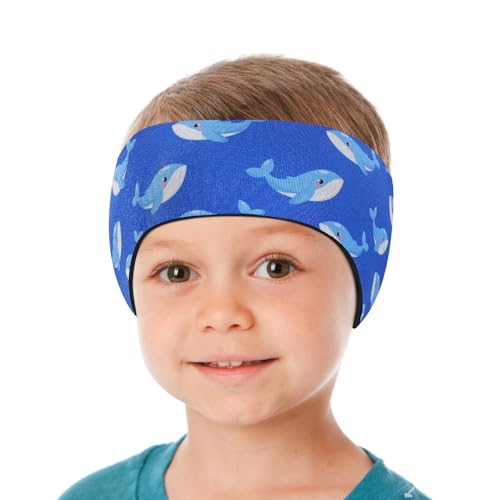 HeySplash Schwimm Stirnband Kinder, Ohrenschutz Schwimmen Kinder Neopren Stirnband mit Hohe Elastizität, Klettverschluss, Schwimmstirnbänder Kinder Wasserdicht Schwimmen Baden, M, Voll Dunkel Blau Wal HeySplash Schwimm Stirnband Kinder, Ohrenschutz Schwimmen Kinder Neopren Stirnband mit Hohe Elastizität, Klettverschluss, Schwimmstirnbänder Kinder Wasserdicht Schwimmen Baden, M, Voll Dunkel Blau Wal von HeySplash