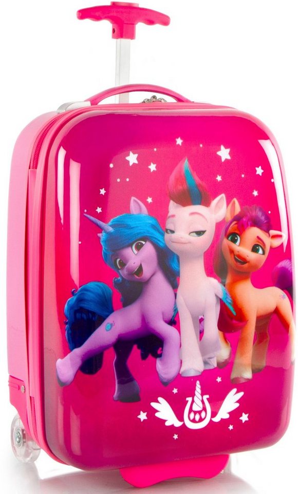 Heys Kinderkoffer My Little Pony pink, 46 cm, 2 Rollen, Kindertrolley Kinderreisegepäck Handgepäck-Koffer von Heys