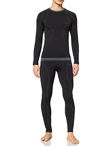 Hi-Tec Herren Ibar Underwear/Set, Black/Grey, XL Hi-Tec Herren Ibar Underwear/Set, Black/Grey, XL von Hi-Tec