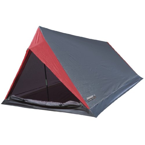 High Peak Hauszelt Minilite, Campingzelt für 2 Personen, Leichtgewicht 1,0 kg, kleines Packmaß, 1500 mm wasserdicht, Ventilationssystem, Moskitoschutz, grau/rot High Peak Hauszelt Minilite, Campingzelt für 2 Personen, Leichtgewicht 1,0 kg, kleines Packmaß, 1500 mm wasserdicht, Ventilationssystem, Moskitoschutz, grau/rot von High Peak