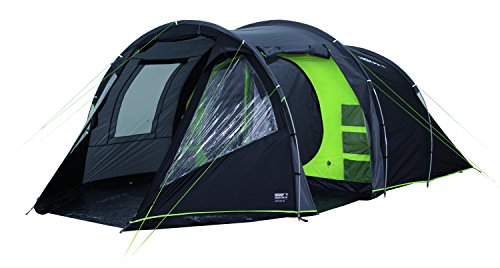 High Peak Tunnelzelt Paros 5, 5 Personen Campingzelt, Wohn-/Stauraum mit Zeltboden, geräumiges Festivalzelt mit Stehhöhe, Familienzelt mit 2 Eingängen, Moskitotür, doppelwandig, 4.000 mm wasserdicht High Peak Tunnelzelt Paros 5, 5 Personen Campingzelt, Wohn-/Stauraum mit Zeltboden, geräumiges Festivalzelt mit Stehhöhe, Familienzelt mit 2 Eingängen, Moskitotür, doppelwandig, 4.000 mm wasserdicht von High Peak