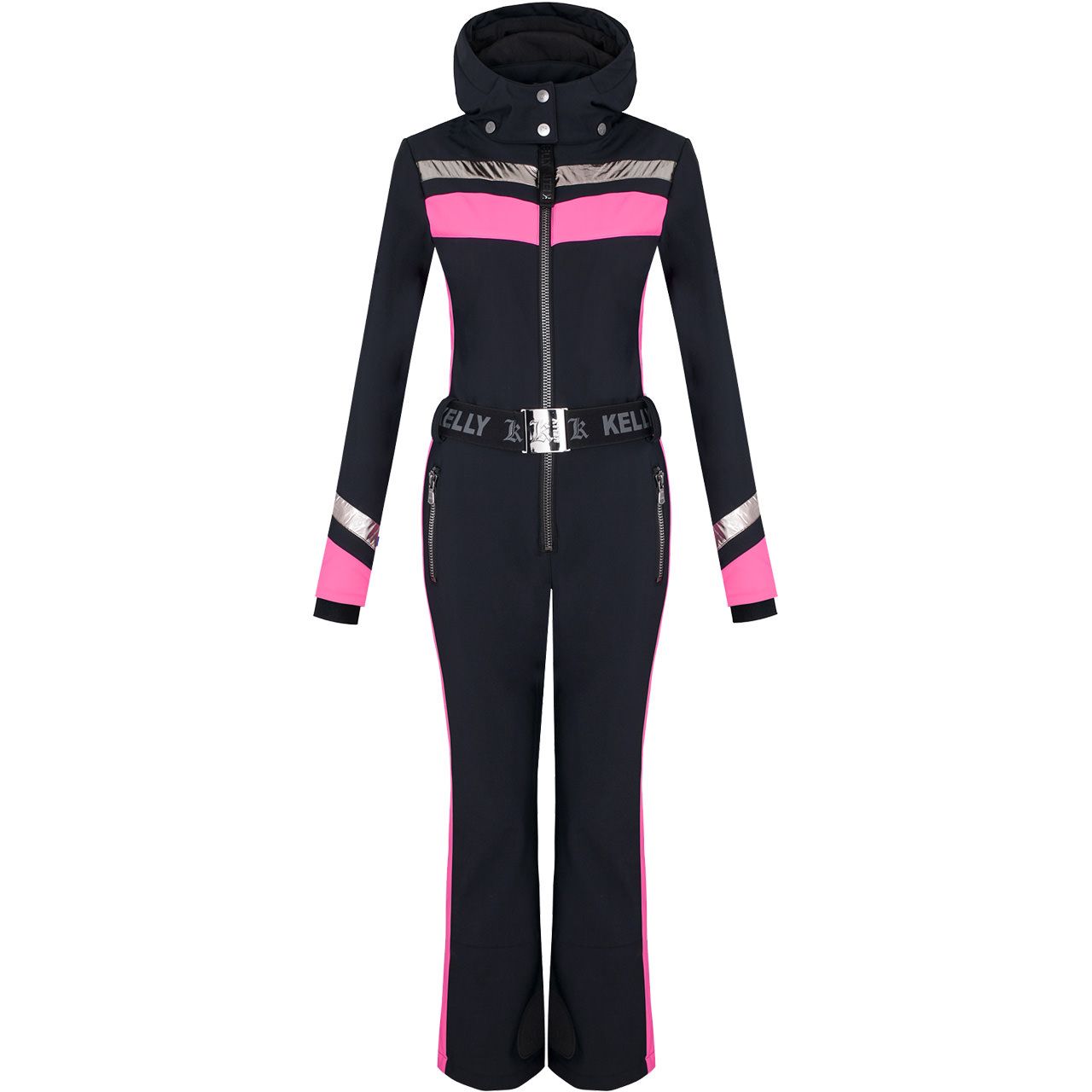 Kelly Damen Jumpsuit CAROL black/pink von Kelly