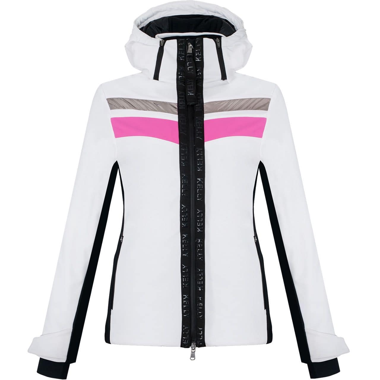 Kelly Damen Softshell Jacke CORY white/pink Kelly Damen Softshell Jacke CORY white/pink von Kelly