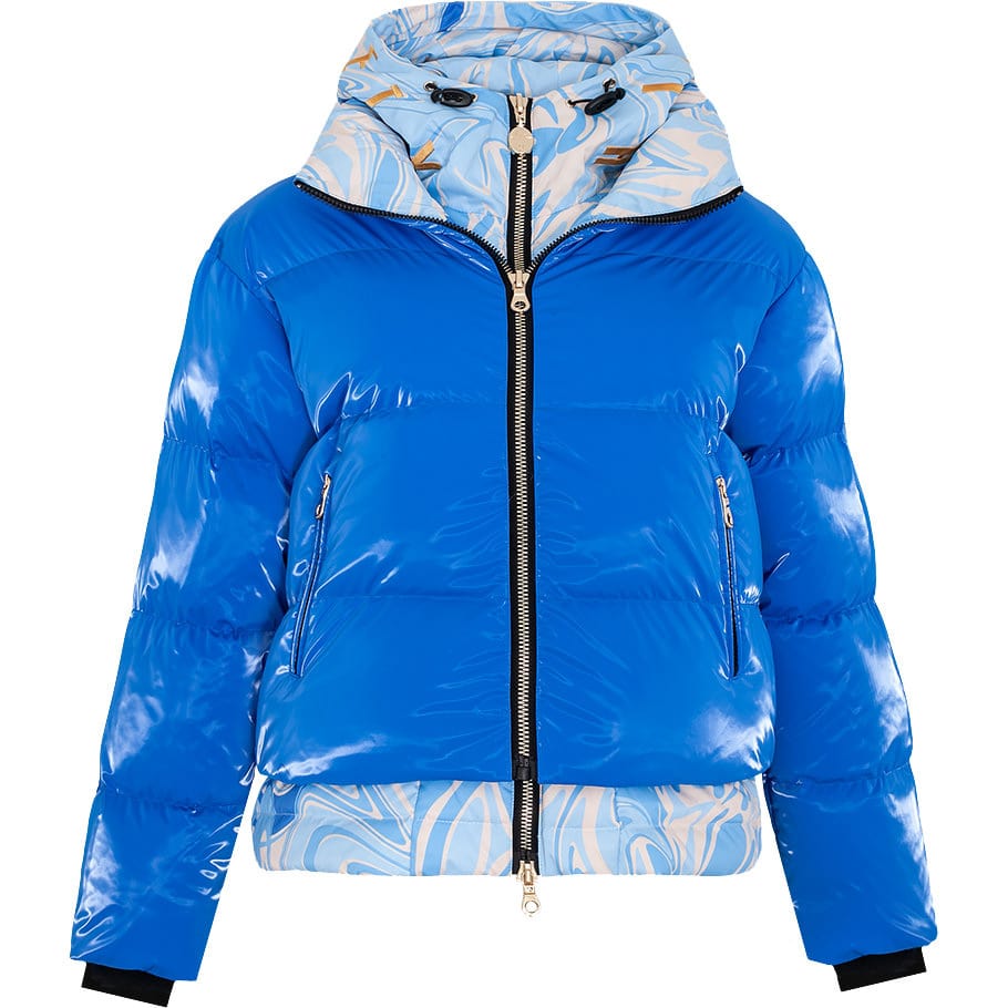 High Society Damen Daunenjacke MADISON mirage blue print High Society Damen Daunenjacke MADISON mirage blue print von High Society