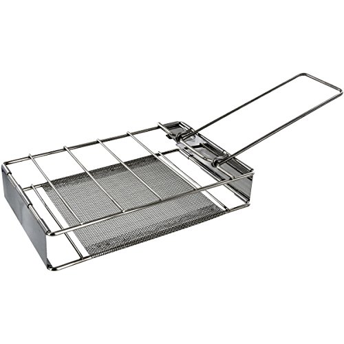 Highlander Camping-Toaster aus Edelstahl klappbar, CP116 Highlander Camping-Toaster aus Edelstahl klappbar, CP116 von Highlander