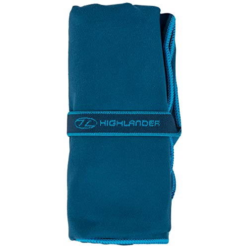 Highlander Schnelltrocknendes Mikrofasertuch mit Tragetasche große Auswahl an ultraweichen und saugfähigen Handtüchern, die Sich ideal für Camping, Schwimmen, Sport und Urlaub eignen (Marineblau, M) Highlander Schnelltrocknendes Mikrofasertuch mit Tragetasche große Auswahl an ultraweichen und saugfähigen Handtüchern, die Sich ideal für Camping, Schwimmen, Sport und Urlaub eignen (Marineblau, M) von Highlander