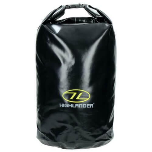 Wasserdichte Tasche Dry bag Tri-Laminate PVC 16 Liter - Schwarz von Highlander