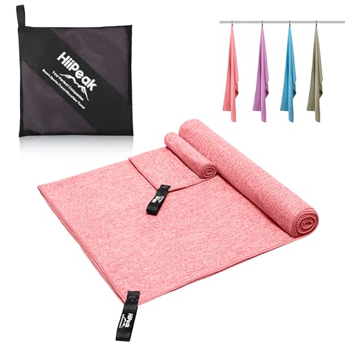 HiiPeak Mikrofaser Handtuch Kompakt und Leicht Microfaser Handtücher Fitness Handtuch Schnelltrocknend microfaser Badetuch Saugfähiges Sporthandtuch Fitnessstudio Schwimm und Gym Handtuch HiiPeak Mikrofaser Handtuch Kompakt und Leicht Microfaser Handtücher Fitness Handtuch Schnelltrocknend microfaser Badetuch Saugfähiges Sporthandtuch Fitnessstudio Schwimm und Gym Handtuch von HiiPeak
