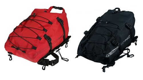 Hiko Rolly Bag Decktasche Trockentasche wasserdichte Kajaktasche Packsack, Farbe:Rot von Hiko