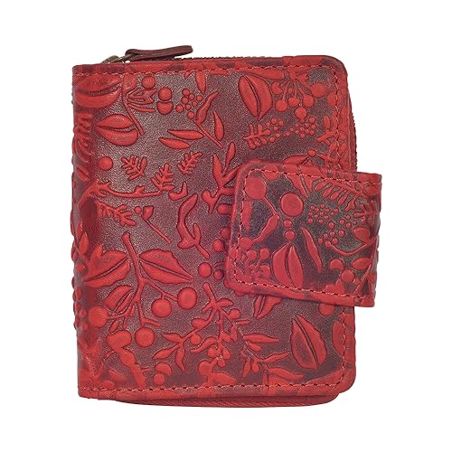 Hill Burry Damen Leder Portemonnaie I Geldbörse I Brieftasche | Geldbeutel Wallet Portmonee mit RFID Schutz aus hochwertigem naturgegerbtem Leder Hill Burry Damen Leder Portemonnaie I Geldbörse I Brieftasche | Geldbeutel Wallet Portmonee mit RFID Schutz aus hochwertigem naturgegerbtem Leder von Hill Burry