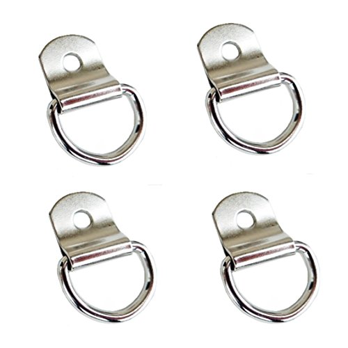 Robuste Sattel, 1,9 cm Clip und 1,6 cm D-Ring, 4 Stück Robuste Sattel, 1,9 cm Clip und 1,6 cm D-Ring, 4 Stück von Hill Saddlery