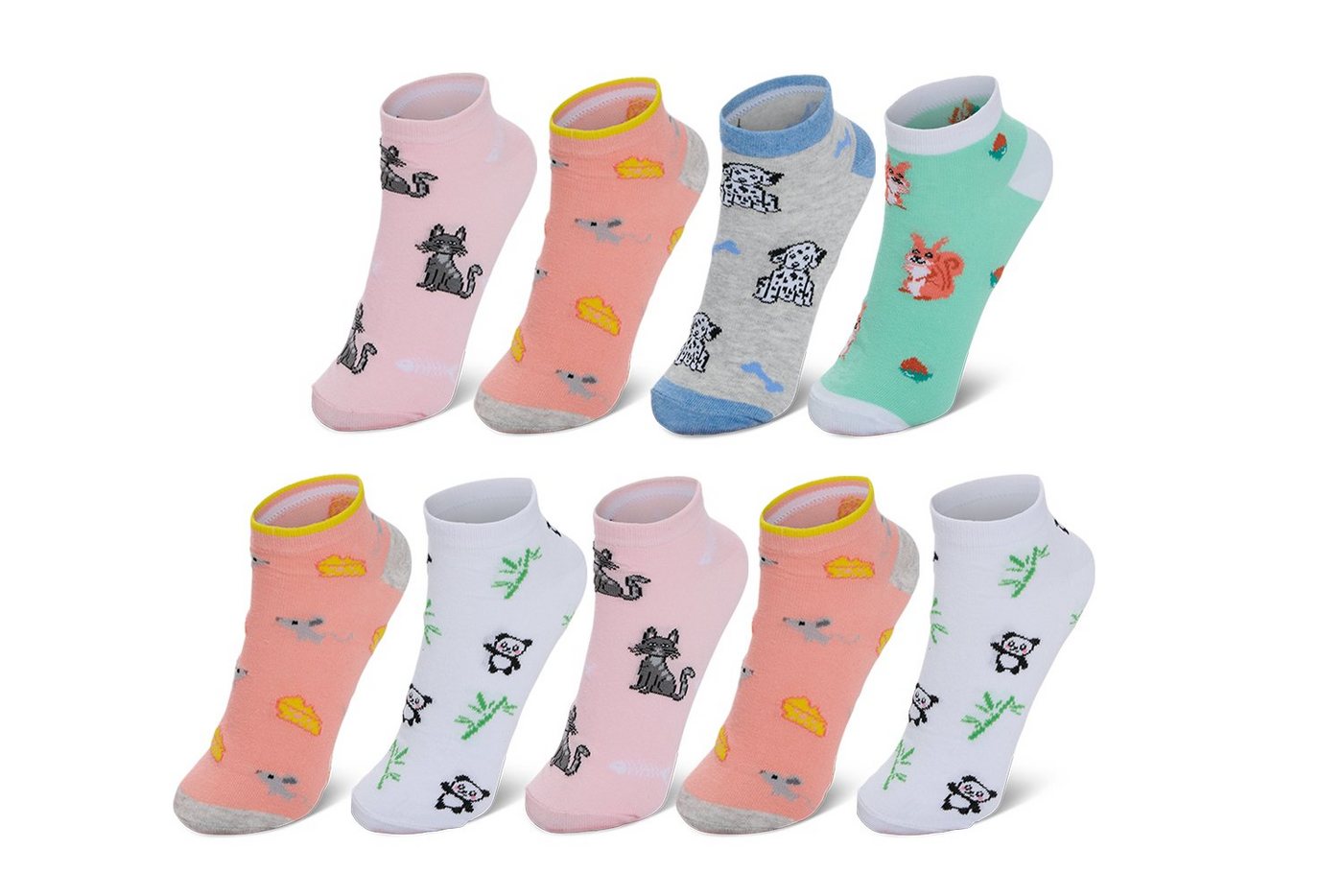 Hilltop Sneakersocken Hilltop Sneaker Socken 9er Set aus Baumwolle von Hilltop