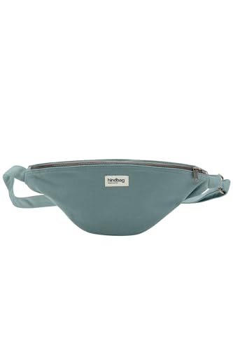 HINDBAG - Kollektion Sasha - Fanny Pack Größe L - Bio-Baumwolle (Salbeigrün) von Hindbag