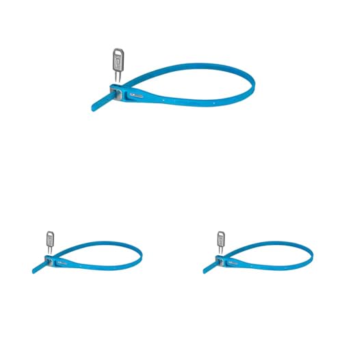 Hiplok Z LOK, Multifunktions-Sicherheitsband, Unisex, CYAN, 40cm Schließumfang, 3er Pack Hiplok Z LOK, Multifunktions-Sicherheitsband, Unisex, CYAN, 40cm Schließumfang, 3er Pack von Hiplok