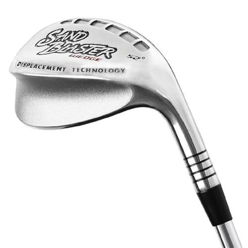 Sand Blaster 52 Grad Wedge Right Hand Einzigartiger und Vielseitiger Wedge Golfschläger für Herren Sand Blaster 52 Grad Wedge Right Hand Einzigartiger und Vielseitiger Wedge Golfschläger für Herren von Hireko