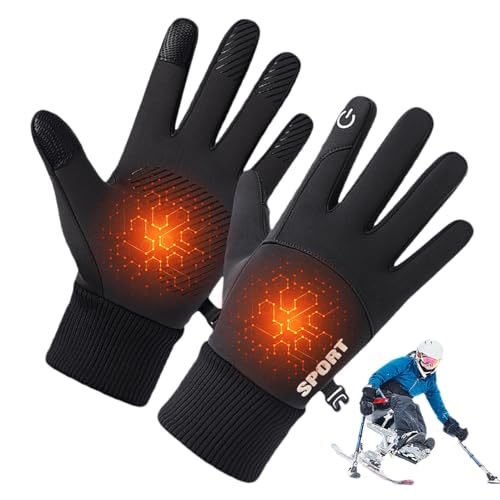 Beheizte Winterhandschuhe Wärmer Ski Beheizte Handschuhe USB Handwärmer Handschuhe Touchscreen Beheizte Warme Sport Outdoor Handschuhe Beheizte Motorradhandschuhe Winterhandschuhe Skifahren Einfach Zu von Hjatirace