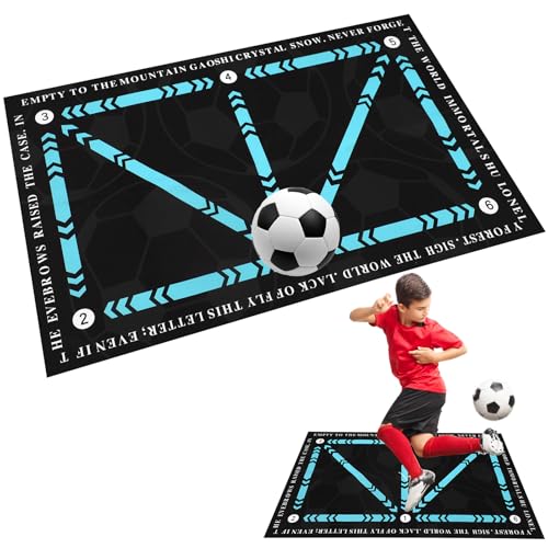 Fußball-Trainingsmatte (A, 60 x 90 cm) von Hlayshing