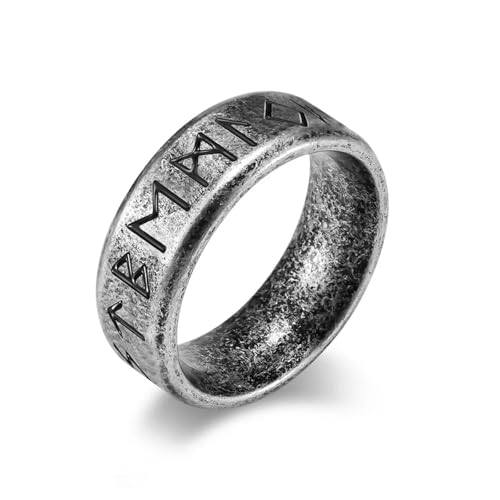 Hmsanase Ring Ringe Damen Bijouterie Herren Ring Punk Stil Retro Männlich Ring Weiblich Schwarz Amulett Jahrgang 13 3 von Hmsanase