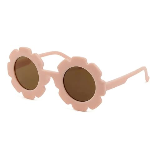 Sonnenbrille Herren Damen Unisex Children's Sunglasses Parent-Child Frosted Glasses Decorative Runway Shades for 1-8 Year Olds Children's Sunglasses F von Hmsanase