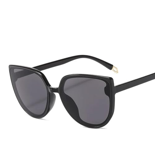 Sonnenbrille Herren Damen Unisex Classic Square Vintage Sunglasses Women Sun Glasses for Female Shades Retro Black von Hmsanase