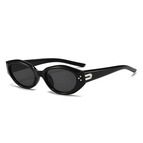 Sonnenbrille Herren Damen Unisex Punk Sports Sunglasses for Men Women Sun Glasses Men's Vintage Shades Eyewear Black von Hmsanase