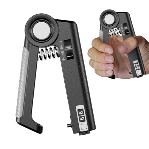 Hobngmuc Hand Grips Strengthener, Unterarm Trainer, Griffkraft Trainer, Handtrainer Für Muskelaufbau, Einstellbarer Handgreifer Für Muskelaufbau Und Verletzungsprophylaxe von Hobngmuc