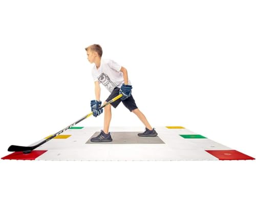 Hockey Revolution 360 Zone – Stockhandhabung, Koordination, Fitness und Fitnessfläche - Professional Dryland Training Flooring Kit for Stickhandling Hockey Revolution 360 Zone – Stockhandhabung, Koordination, Fitness und Fitnessfläche - Professional Dryland Training Flooring Kit for Stickhandling von Hockey Revolution