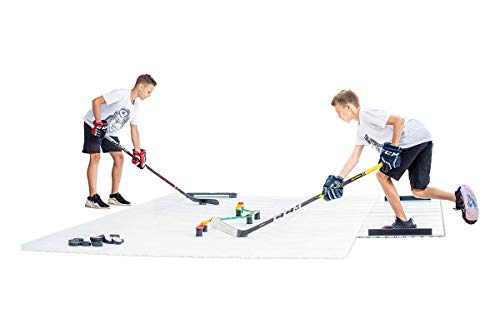 Hockey Revolution Tiles 8 Dryland Bodenfliesen (0,9 m2) – Glatte ineinandergreifende Trainingsfläche zum Aufkleben, Schießen, Vorbeigehen – geeignet für den Innen- und Außenbereich Hockey Revolution Tiles 8 Dryland Bodenfliesen (0,9 m2) – Glatte ineinandergreifende Trainingsfläche zum Aufkleben, Schießen, Vorbeigehen – geeignet für den Innen- und Außenbereich von Hockey Revolution