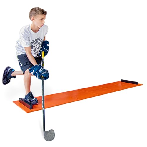 Hockey Revolution Slideboard LIT - Cardio Workout - Easy to Use and Store - Workout Slide Board Training Equipment for Hockey, Skating, Tennis, Running, Skiing - Adjustable Length - Used by the Pros Hockey Revolution Slideboard LIT - Cardio Workout - Easy to Use and Store - Workout Slide Board Training Equipment for Hockey, Skating, Tennis, Running, Skiing - Adjustable Length - Used by the Pros von Hockey Revolution