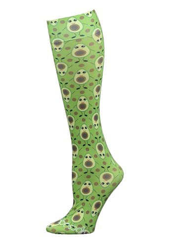 Hocsocx - Innensocken – Unter-Schienbeinschoner – Fußball-Hockey - Avocado Obsession, S von Hocsocx