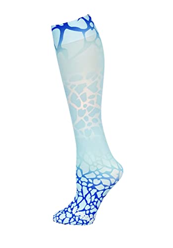 Hocsocx - Innensocken – Unter-Schienbeinschoner – Hockey Fußball Skisport Reitsport - Ice Giraffe, M von Hocsocx