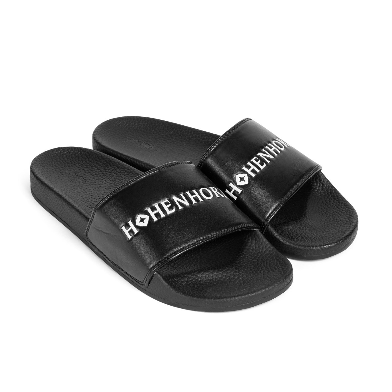 Höhenhorn Badeschuhe Unisex Herren Damen Sandalen Badeschlappen Hausschuhe 42 Schwarz von Höhenhorn