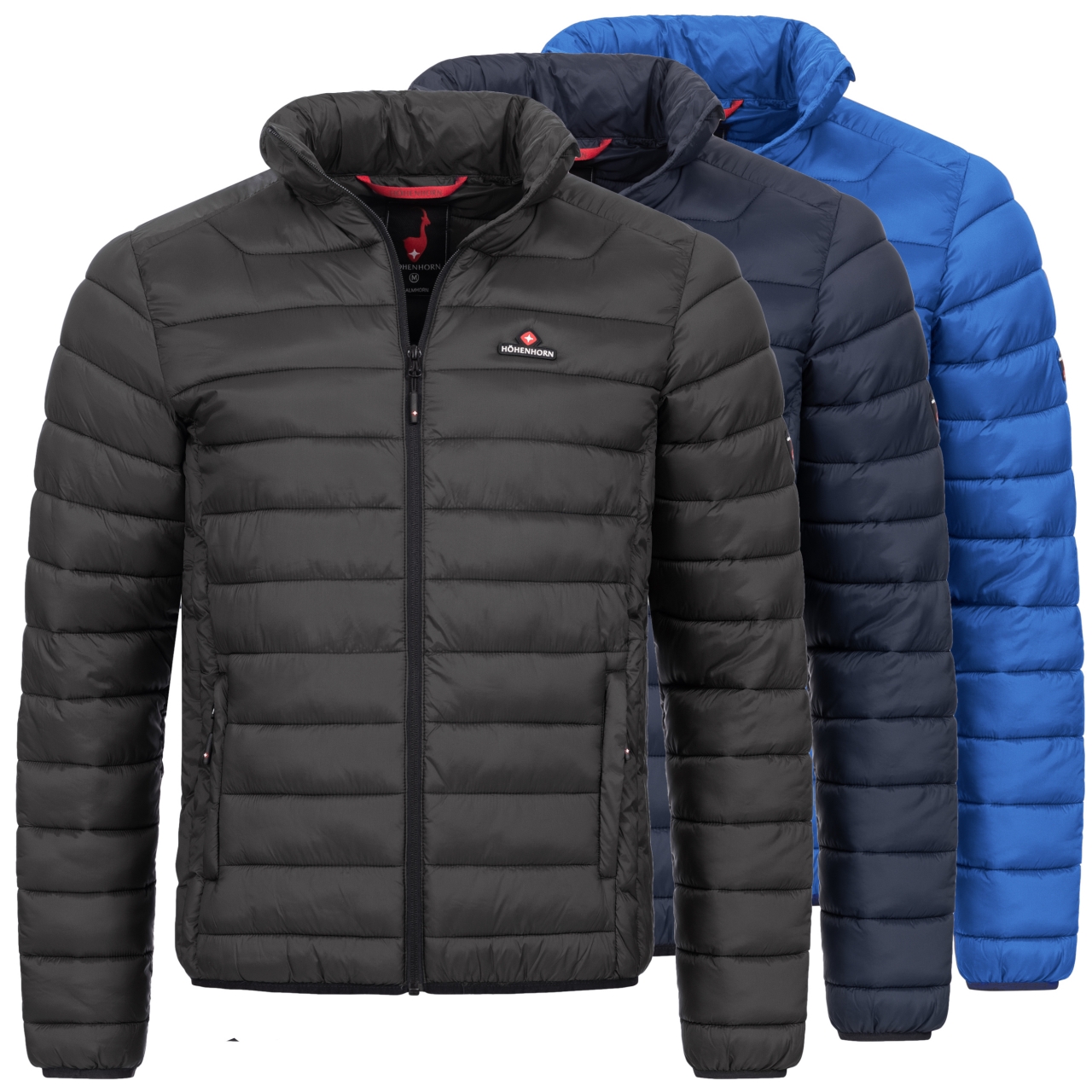 Höhenhorn Balmhorn Herren Jacke Übergangsjacke Steppjacke mit Kapuze XL GrÃ¼n von Höhenhorn