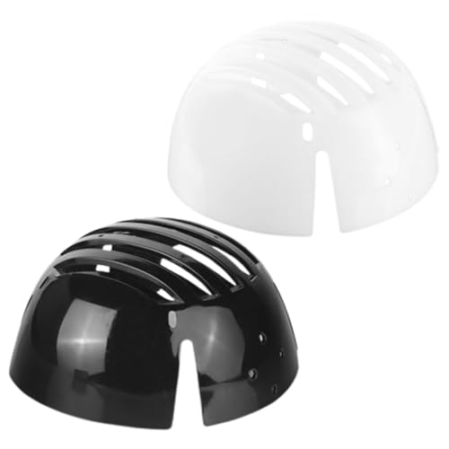 Hoement 2St Schutzhelm kopfschutz die hatd caps Safety Cap hatset Anstoßkappe Sicherheitshuteinlagen Helmfutter Baseball-Helm Baseball Kappe universeller Kappeneinsatz Hutformeinsatz Sport von Hoement