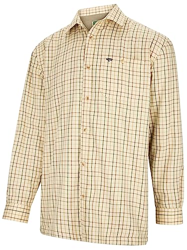 Hoggs of Fife Birke mit Fleece-Futter Hemd Olive Tan Hoggs of Fife Birke mit Fleece-Futter Hemd Olive Tan von Hoggs of Fife