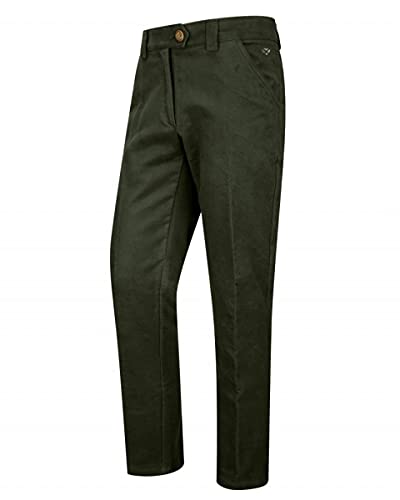 Hoggs of Fife Carrick Stretch Technical Moleskin Trouser Olive von Hoggs of Fife