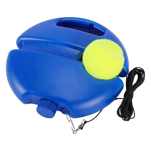 Hogvinnatil Bounce Back Tennisball,Tennis Trainer Rebound Ball - Tennis-Aufschlag-Trainer-Set,Tragbares Rebound-Übungsset, Tennis-Trainingsausrüstung für Spielertrainer Aller Altersgruppen und von Hogvinnatil