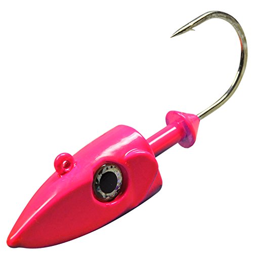 Hogy Twitcher pink Jighaken, Größe:50g / Gr. 6/0 von Hogy