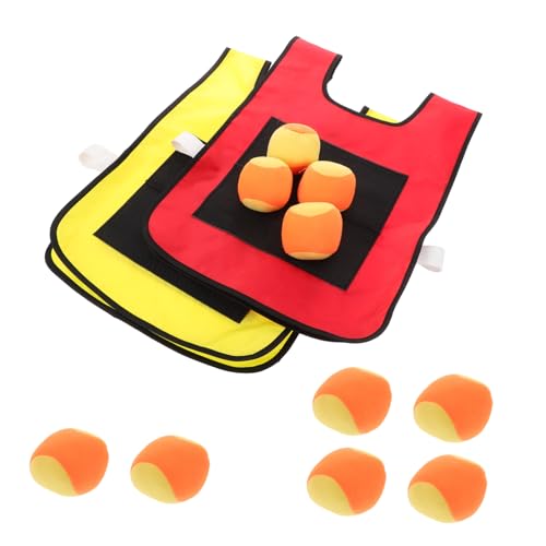 Hohopeti 3 Sätze Kinder klebrige Ballweste Activity für Kinder aktivity für Kinder Kid Toys kinderknallzeug Kinder Zug Spielzeug Eltern-Kind-Interaktionsspiel Klebeweste für den Ball von Hohopeti