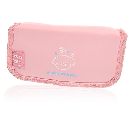 Hohopeti Federmäppchen Aus Segeltuch Organizer Für Make Up Pinsel Beutel Mit Reißverschluss Federmäppchen Großes Federmäppchen Mit Reißverschluss Tasche Für Studenten von Hohopeti