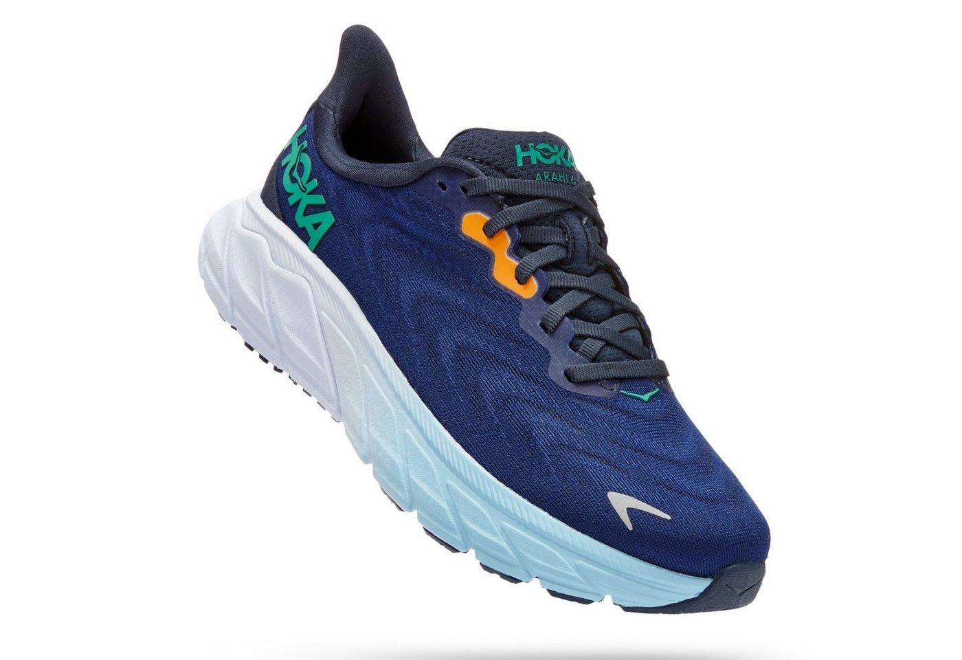 Hoka One One W ARAHI 6 OUTER SPACE / BELLWETHER BLUE Laufschuh von Hoka One One