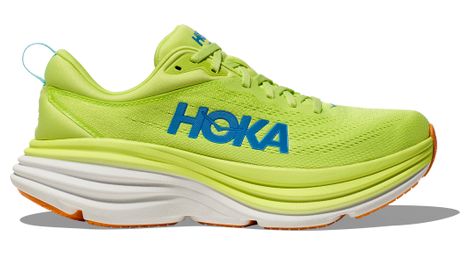 hoka bondi 8 herren laufschuhe grun   blau   orange von Hoka One One